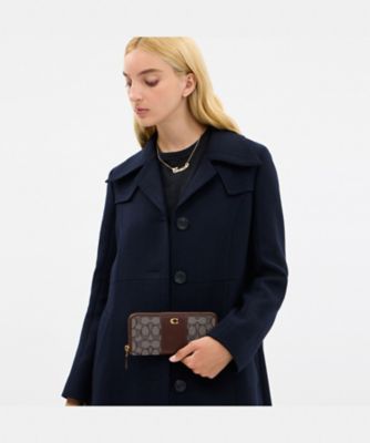 正規品　COACH　エッセンシャル スリム アコーディオン ジップ　なお様 エッセンシャル スリム アコーディオン ジップ ウォレット